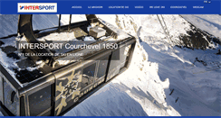 Desktop Screenshot of intersport-courchevel1850.com