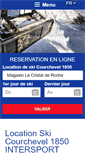 Mobile Screenshot of intersport-courchevel1850.com